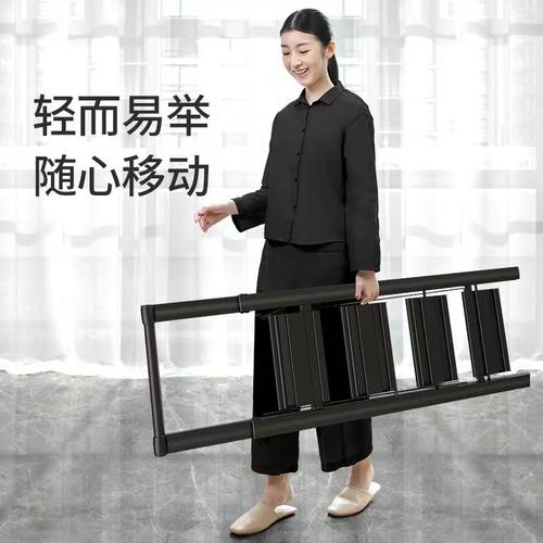 MISYOGO家用梯子室内多功能折叠梯铝合金人字梯伸缩楼梯五步爬梯 - 图2