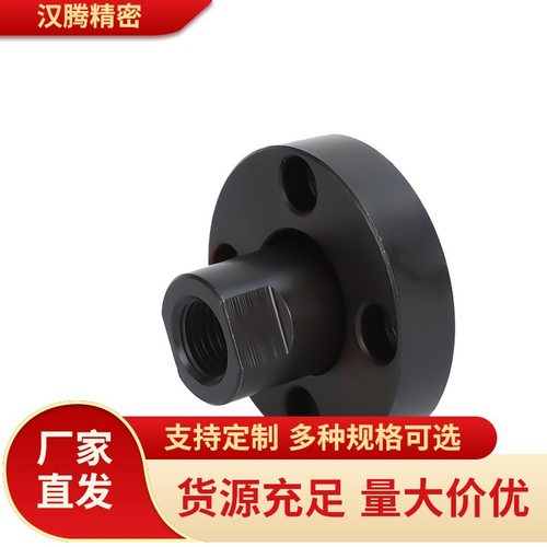 WHL01圆形标准法兰浮动接头FJAZ平型气缸连接件标准型浮动接头 - 图3