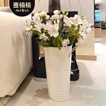 Wakeup Bucket Home Deep Water Big Number Flower Shop Special Flower Barrel Vase Flower Barrel Flower barrel Nordic Far-style