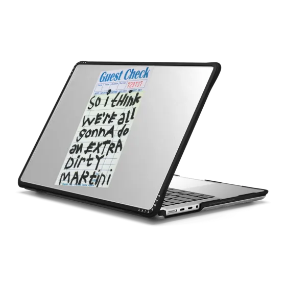 CASETiFY美食爱好者手写涂鸦艺术适用苹果Mac Book Pro13/14/15/16寸电脑笔记本保护壳Air套2020-2025款M3/M4