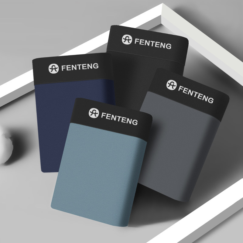 芬腾无痕男士纯棉内裤2025新款青少年男款男生四角平角抗菌短裤头,淘宝优惠券,粉丝福利购,淘宝优惠卷