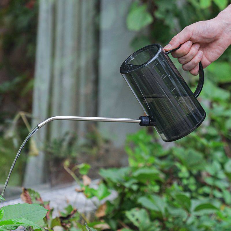 不锈钢长嘴浇水壶家用透明洒水壶浇花水壶园艺专用工具大容量喷壶,淘宝优惠券,粉丝福利购,淘宝优惠卷