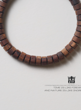 天然缅甸小叶降真香手串黄油药片精工奶甜凉果药香持久留香男女款