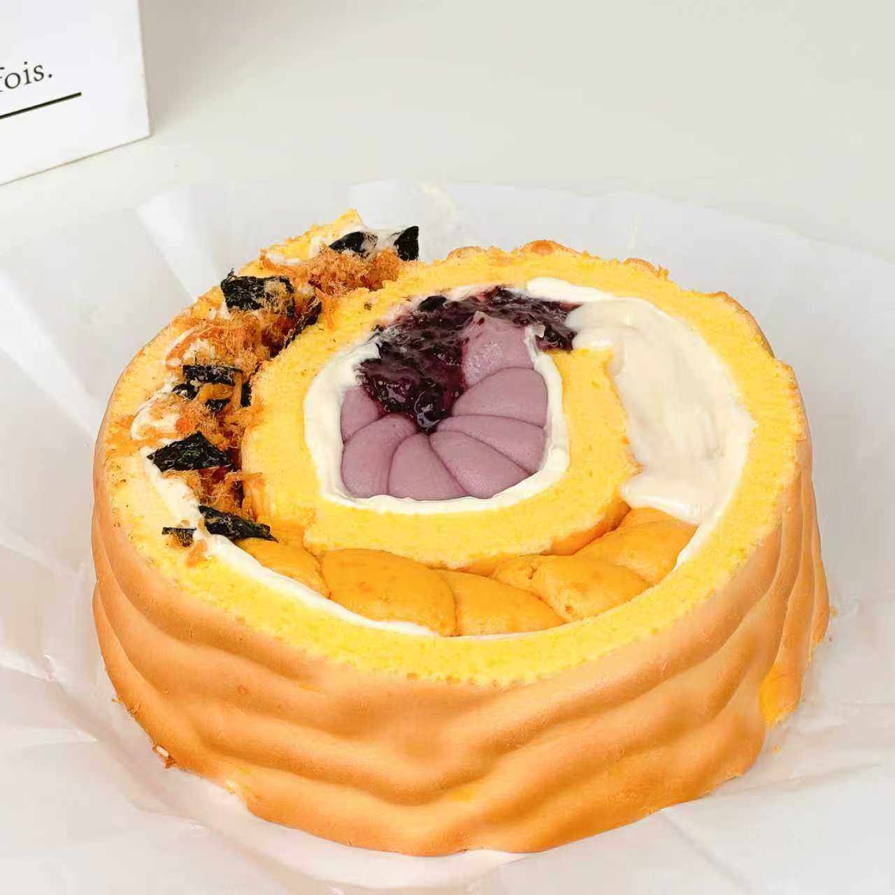 诗江行紫霞映月卷酱多多芋泥紫米麻薯蛋黄海苔动物奶油甜品卷卷,淘宝优惠券,粉丝福利购,淘宝优惠卷