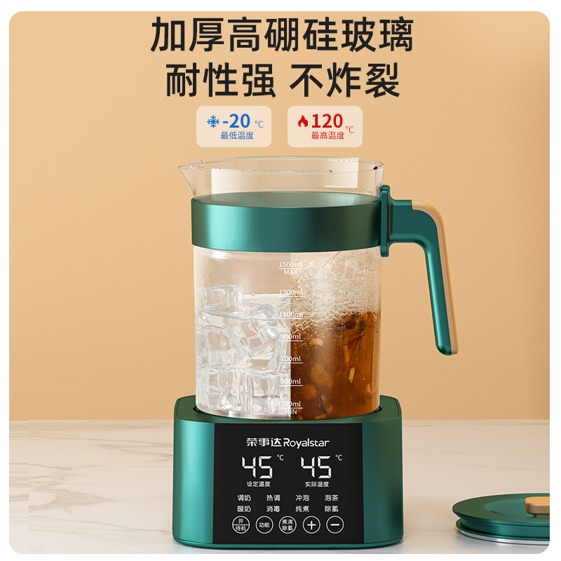 荣事达中药电煎壶煎药壶全自动熬药煲养生壶煮茶壶家用多功能小型