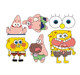 Spongebob stickers electric car bell No. 9 Emma battery car accessories decorative gadgets waterproof and sun protection