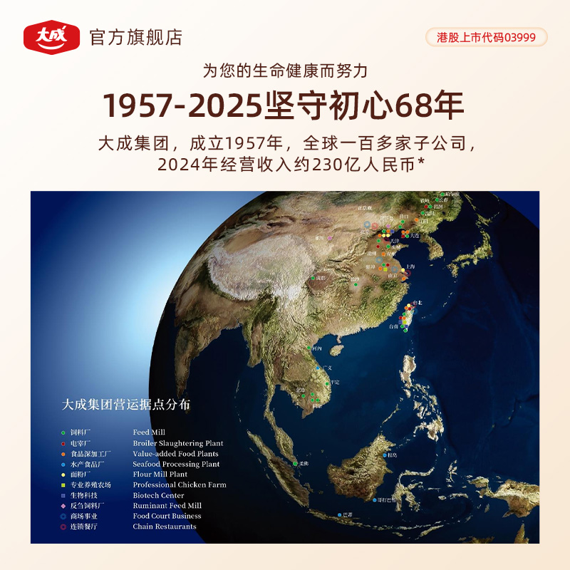 【79元任选5件】大成汉堡鸡排385g冷冻半成品空气炸锅食材油炸品 - 图3