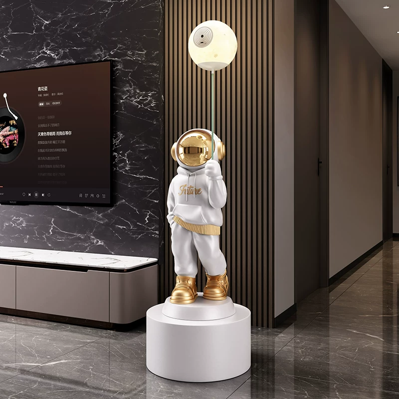 Планетарная настольная/настенная? Но это: Astronaut floor-standing ornaments, decorations next to the TV cabinet in the living room, housewarming gifts, large-scale floor-standing ornaments