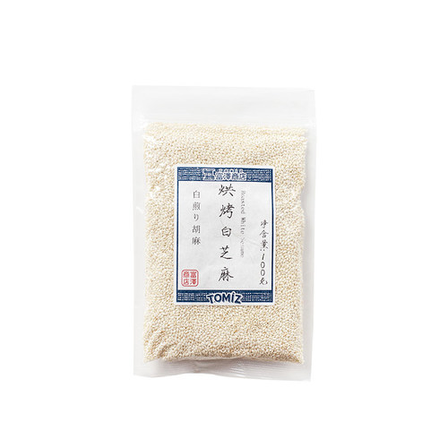 TOMIZ富泽商店烘烤白芝麻100g烘焙材料寿司面包饼干蛋糕装饰用 - 图3