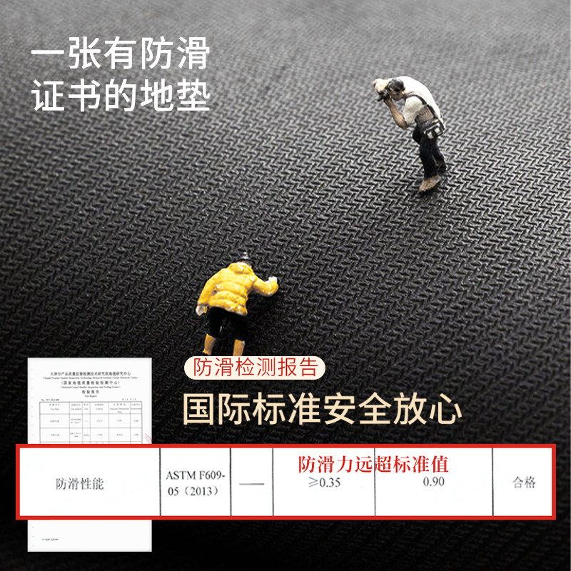 Kitchen floor mat 2025 new anti-slip and oil-proof special foot mat diatom mud wipeable no-wash L-shaped absorbent carpet