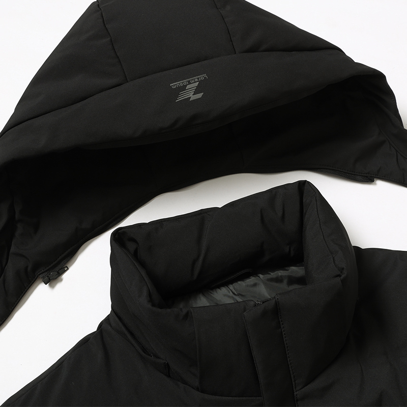 罗蒙鹅绒羽绒服男士短款2024冬季新款加厚保暖中老年爸爸冬装外套