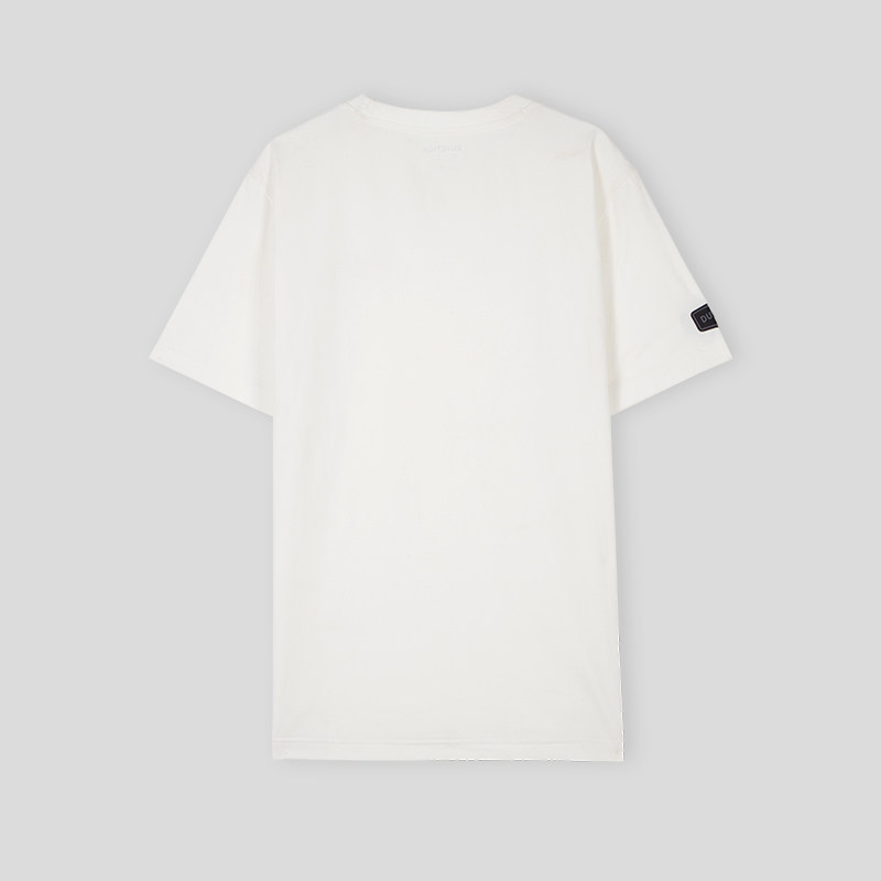 DUVETICA 春夏户外运动透汽男女情侣LOGO标识T恤 VXRSF0343,淘宝优惠券,粉丝福利购,淘宝优惠卷