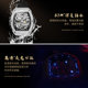 Officially Certified Mechanical Silver Dragon Men's Mechanical Watch