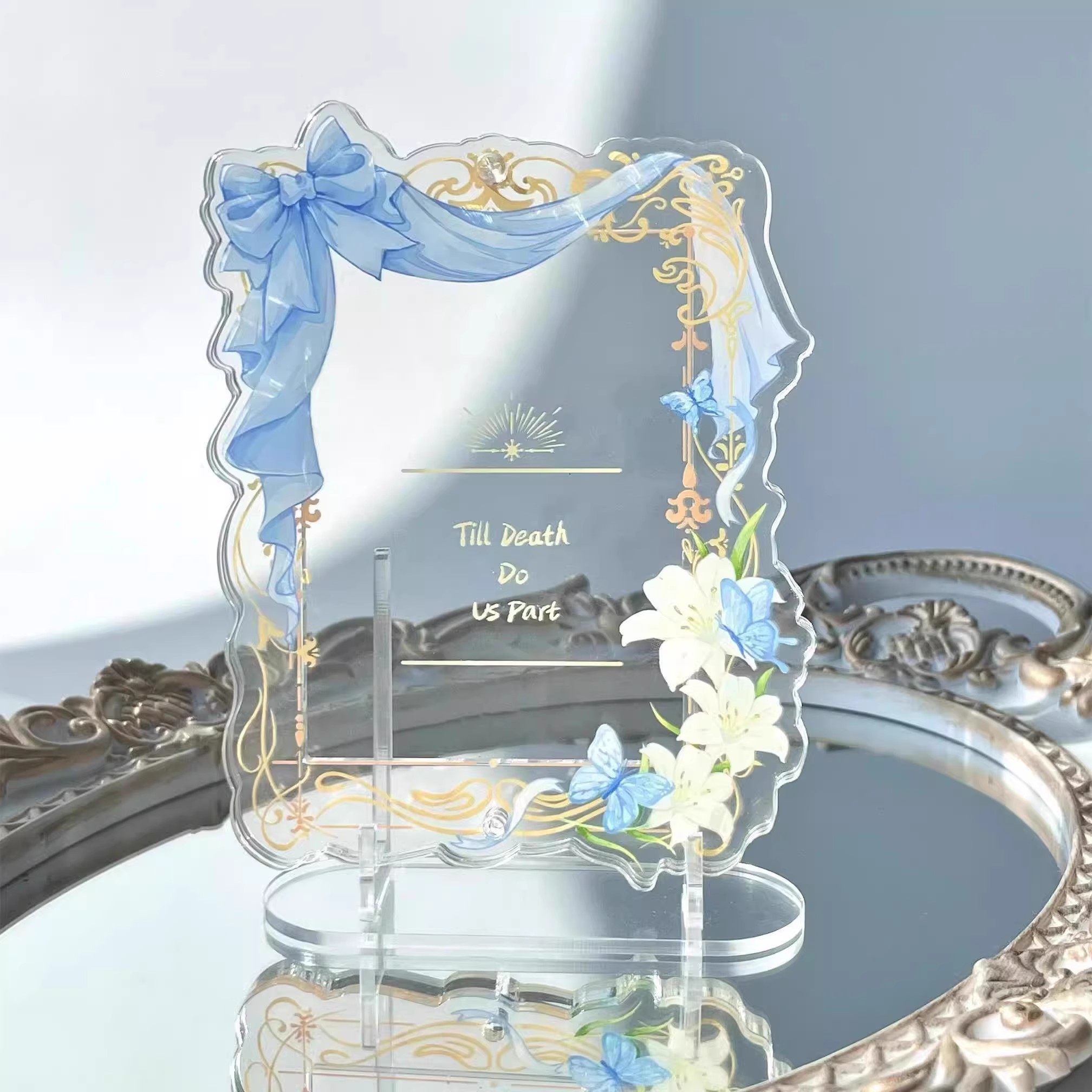 绝美亚克力卡框谷美展示架清透高颜值拍立得小卡收纳展示相框立牌,淘宝优惠券,粉丝福利购,淘宝优惠卷