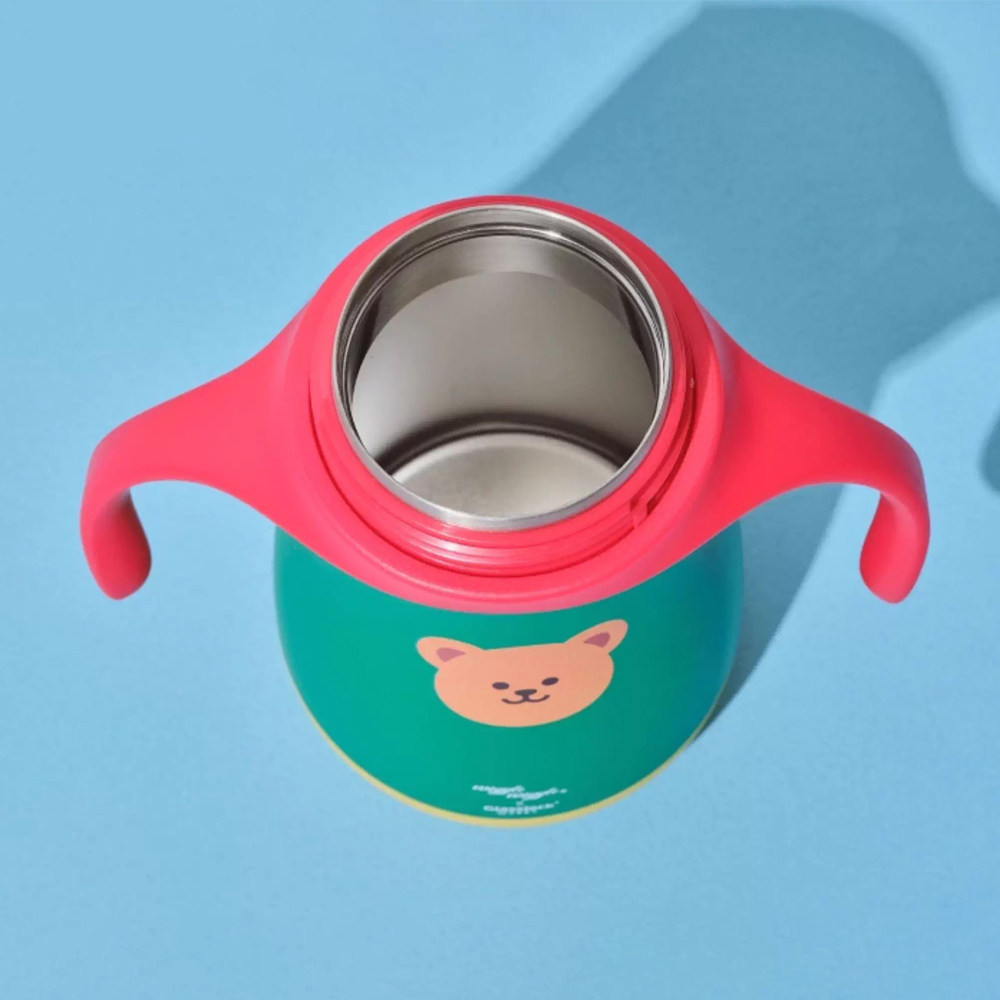 Glasslock&wigglewiggle联名儿童保温杯吸管直饮水杯幼儿园水壶,淘宝优惠券,粉丝福利购,淘宝优惠卷