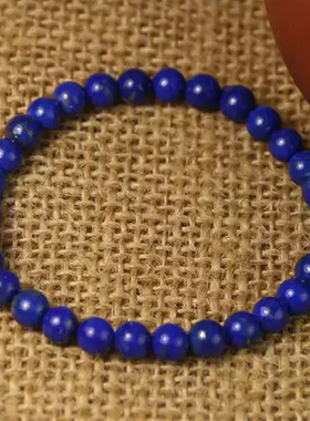 diy自然风青金石玛瑙小礼品念珠