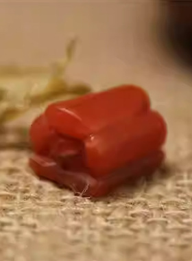 云南保山南红玛瑙棺材