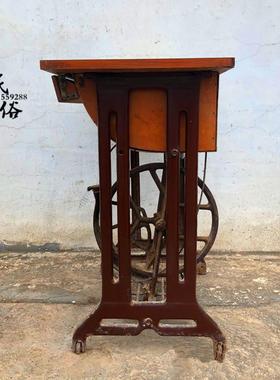 新品怀旧70-80年代脚踏缝纫机怀旧复古缝纫机头摆件民俗展示老物