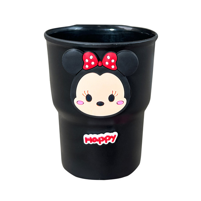 Electric car water cup holder cute cartoon milk tea drink holder