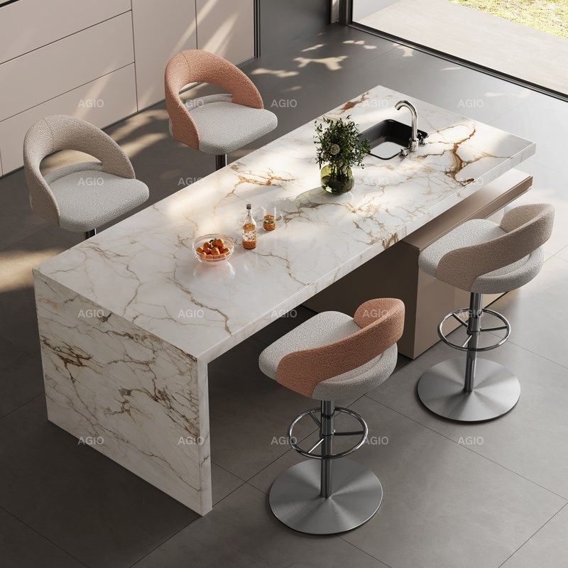 吧台椅椅子家用升降吧椅酒吧高脚凳吧台凳旋转凳子现代布艺岛台椅,淘宝优惠券,粉丝福利购,淘宝优惠卷