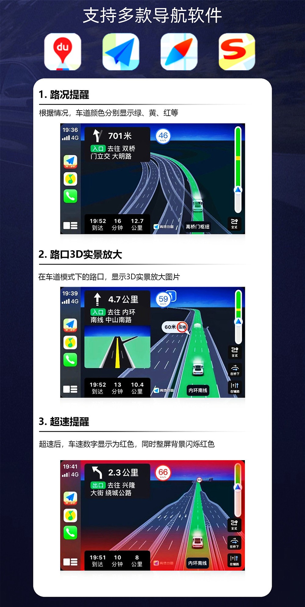 本田专用无线carplay华为hicar适用于思域型格雅阁英仕派CRV皓影 - 图2