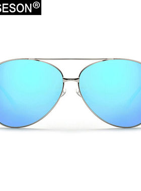 砾石太阳镜男女款偏光驾驶墨镜时尚炫彩镀膜司机镜蛤蟆镜可配近视