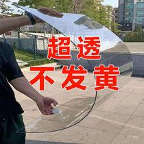 Sunshine Board Transparent Lighting Board Polycarbonate Thickening Plastic Board Roof Car Rain Shed Canopy Rain Pc Endurance Sun Light Board