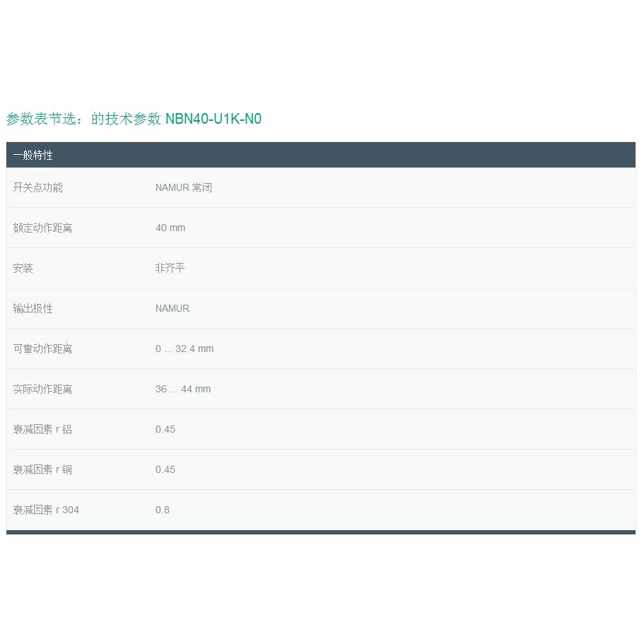 议价本店只做原装德国倍加福 P+F接近开关 NBN40-U1K-N0感应式传-图0