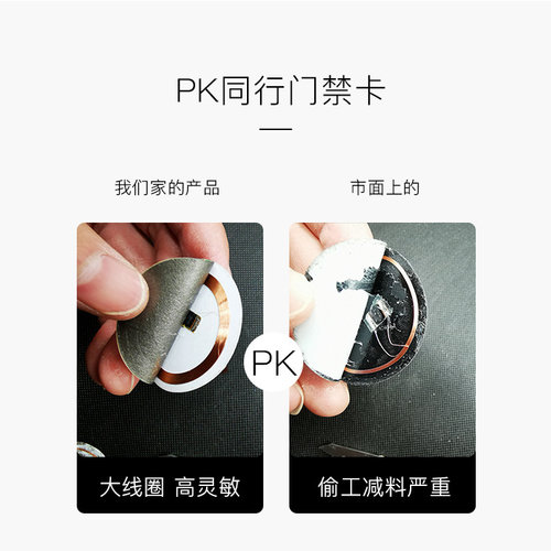 超薄NFC手机门禁卡ic卡贴cuid贴片T5577空白id卡5200复制卡刻电梯 - 图2