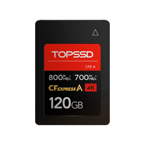 天硕（TOPSSD）800MB_CFA 120GB内存卡，适用索尼A7M4/FX3/FX6