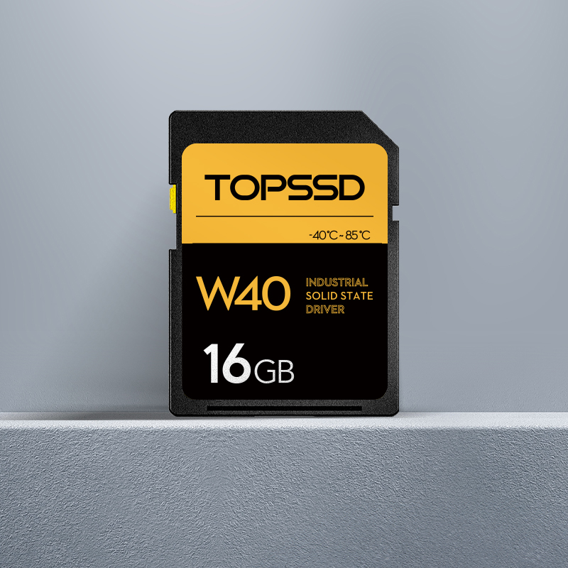 天硕(TOPSSD) W40系列 宽温工业级SD卡 16GB 4GB - 图0