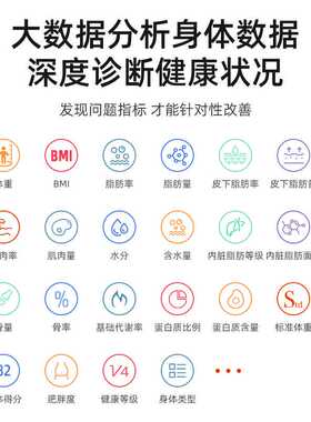 电子称体重秤高精度智能家用小型