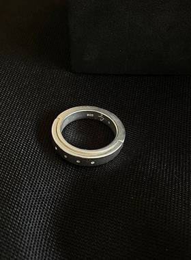 原创P4 Parts Of Four戒指小众拼接冷淡风暗黑先锋ins情侣Ro御用