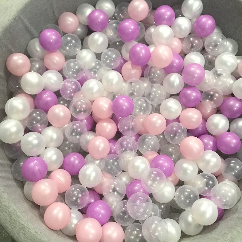 大号特厚儿童乐园8cm海洋球家用宝宝塑料波波球球泡泡池围栏玩具