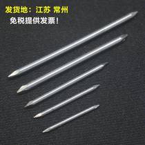 Two pointed nails double head round nail tip nail straight nail 1 inch 2 inch 3 inch Dollar nail wood board connection splicing iron nail