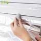 Six-in-one multi-energy kitchen storage rack storage tingong paper room-saving plastic film cutter paper towel garbage bag storage rack