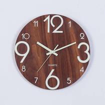 Cool Chronicle hanging clock Living room clock creative clock hanging wall muted table bedroom hanging watch quartz clock home bells