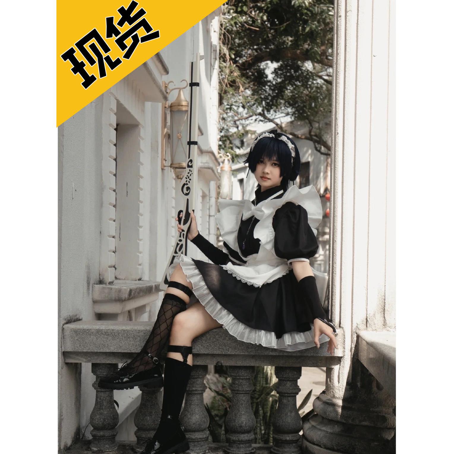 贝贝动漫原神cos服散兵cos女仆装cosplay男装正太c服动漫服装男-图1