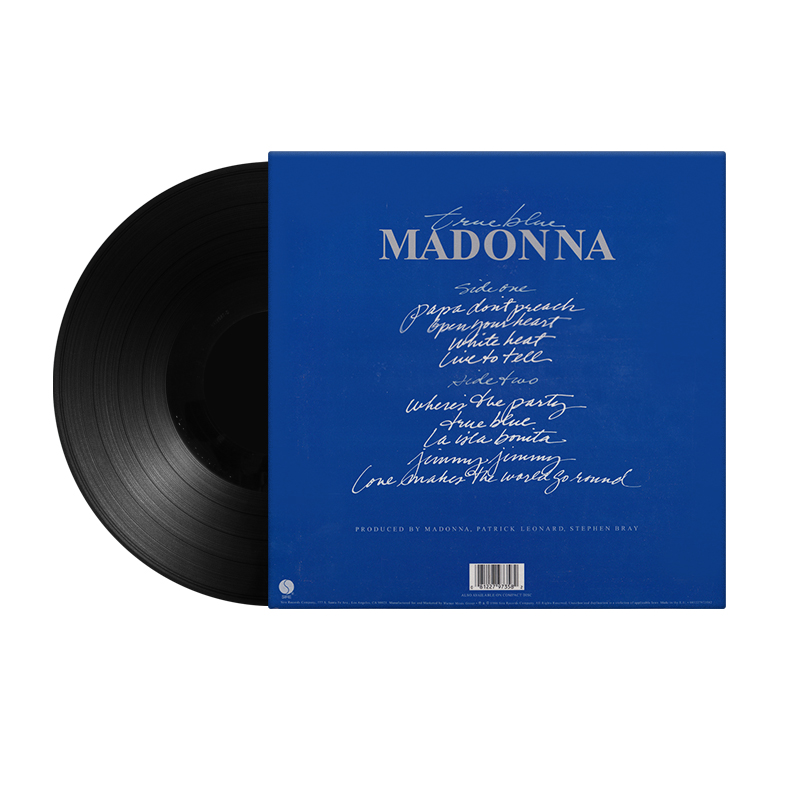 正版现货 Madonna True Blue 麦当娜 12寸留声机黑胶唱片LP - 图0