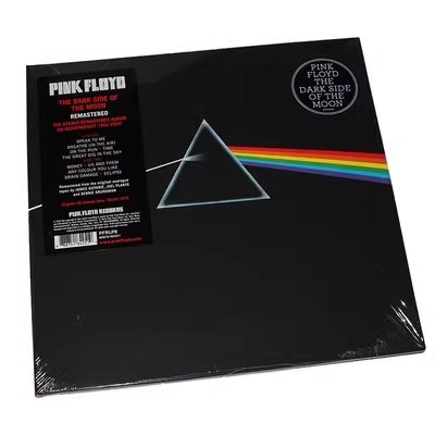 平克弗洛伊德 PINK FLOYD 月之暗面 黑胶唱片lp专辑 摇滚音乐 - 图0