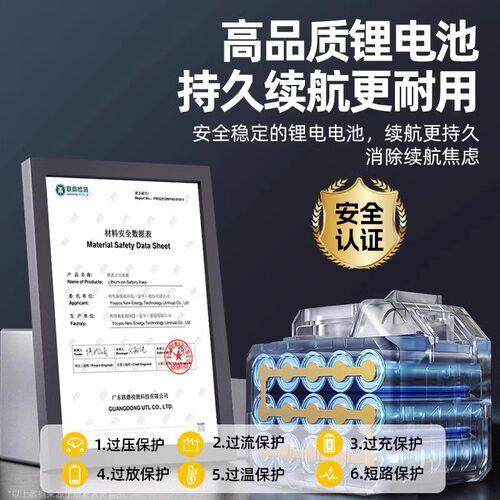 国补贝稳700W智能电动轮椅全自动老年人专用折叠残疾农村四轮代步 - 图3