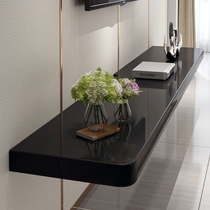 Living Room TV Background Wall Wall-mounted Wall Shelve Wall Decoration Hanging Wall TV Cabinet Lined set-top box