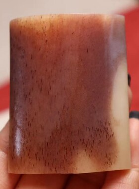 天然骆驼骨血料牌 素牌平安无事牌蝌蚪纹牌子雕刻原料DIY吊坠田园