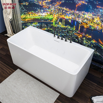 Acrylic Household Small Household Type Day Style Sitting Bubble Bath bubble thermostatic heating coloured lights Surfing massage tub bathtub