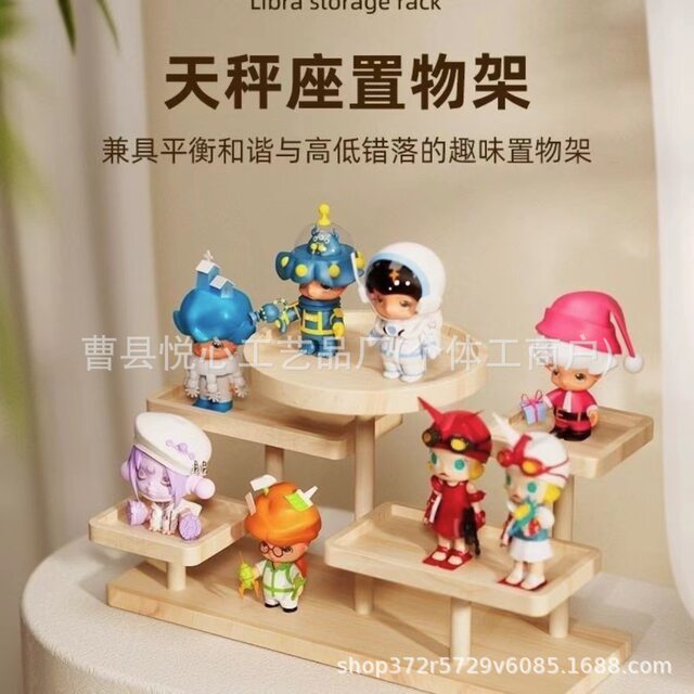 Spot solid wood storage rack desktop storage rack practical study bedroom multi-function Hsinchu countertop storage rack