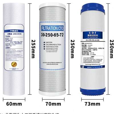 净水器通用滤芯家用10寸滤芯前置滤芯PP棉UDFCTO滤芯家用滤芯-图0