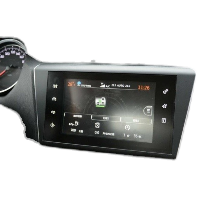 东风标致308 408汽车中控导航液晶显示玻璃触摸屏手写电容屏外屏