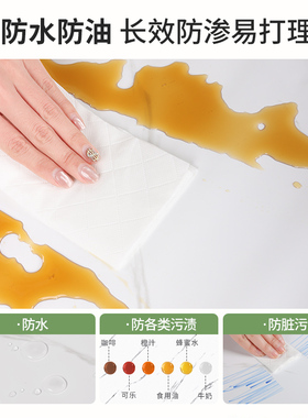 大理石贴纸加厚不透底色防油耐磨