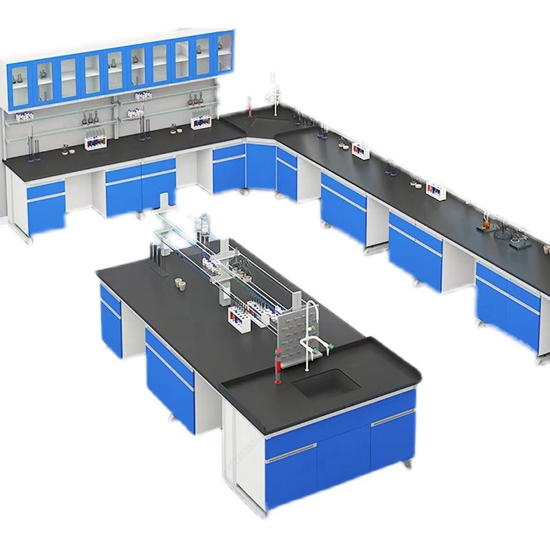 实验室工作台实验台中央台边台化验室桌子操作台测试台试验桌试验 - 图0