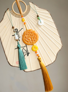 赴成山海毅萧李秋水沉舟同款禁步腰佩挂件古风包包平安扣葫芦吊坠